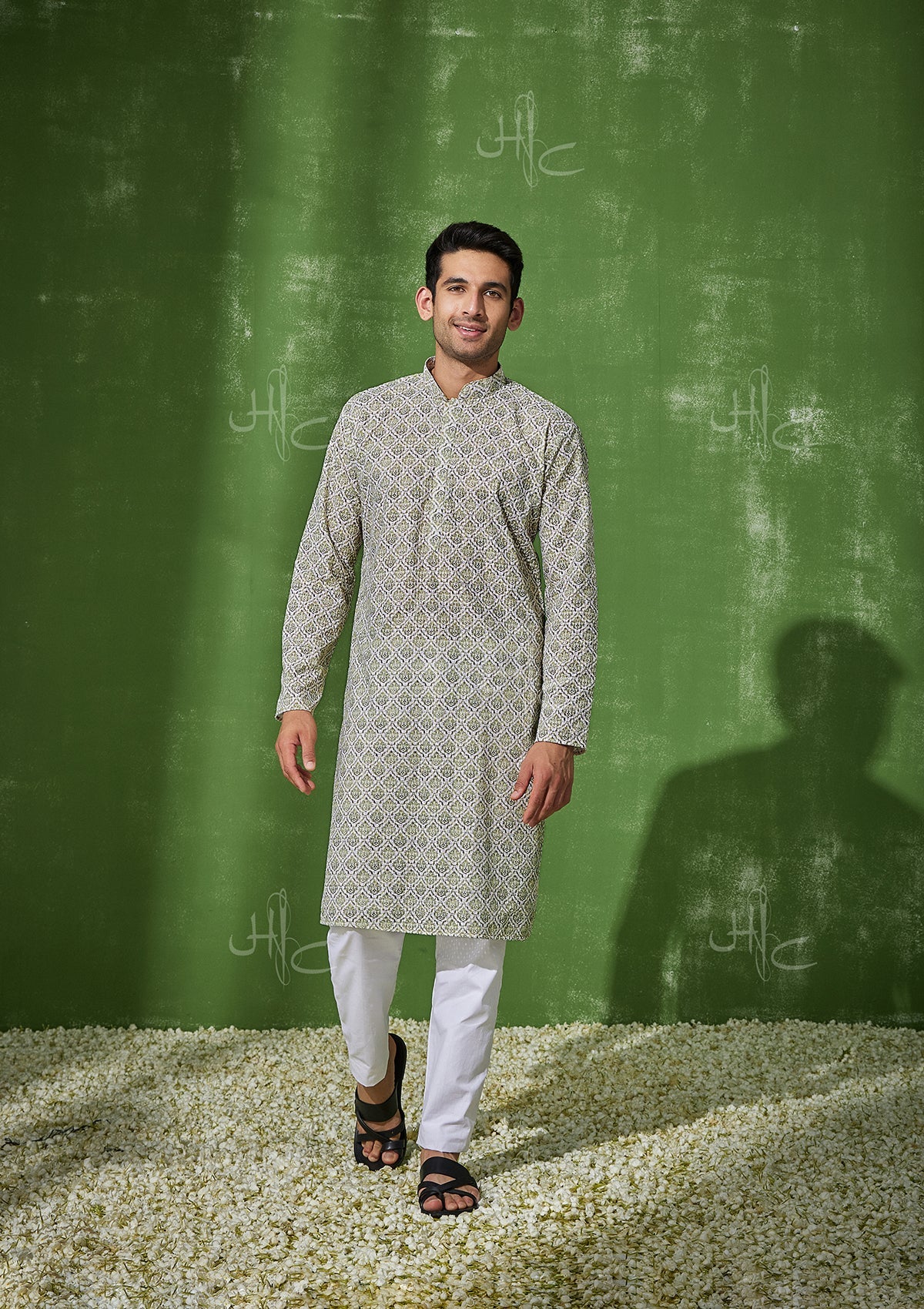 HOC Zaman Cotton Straight Men's Kurta