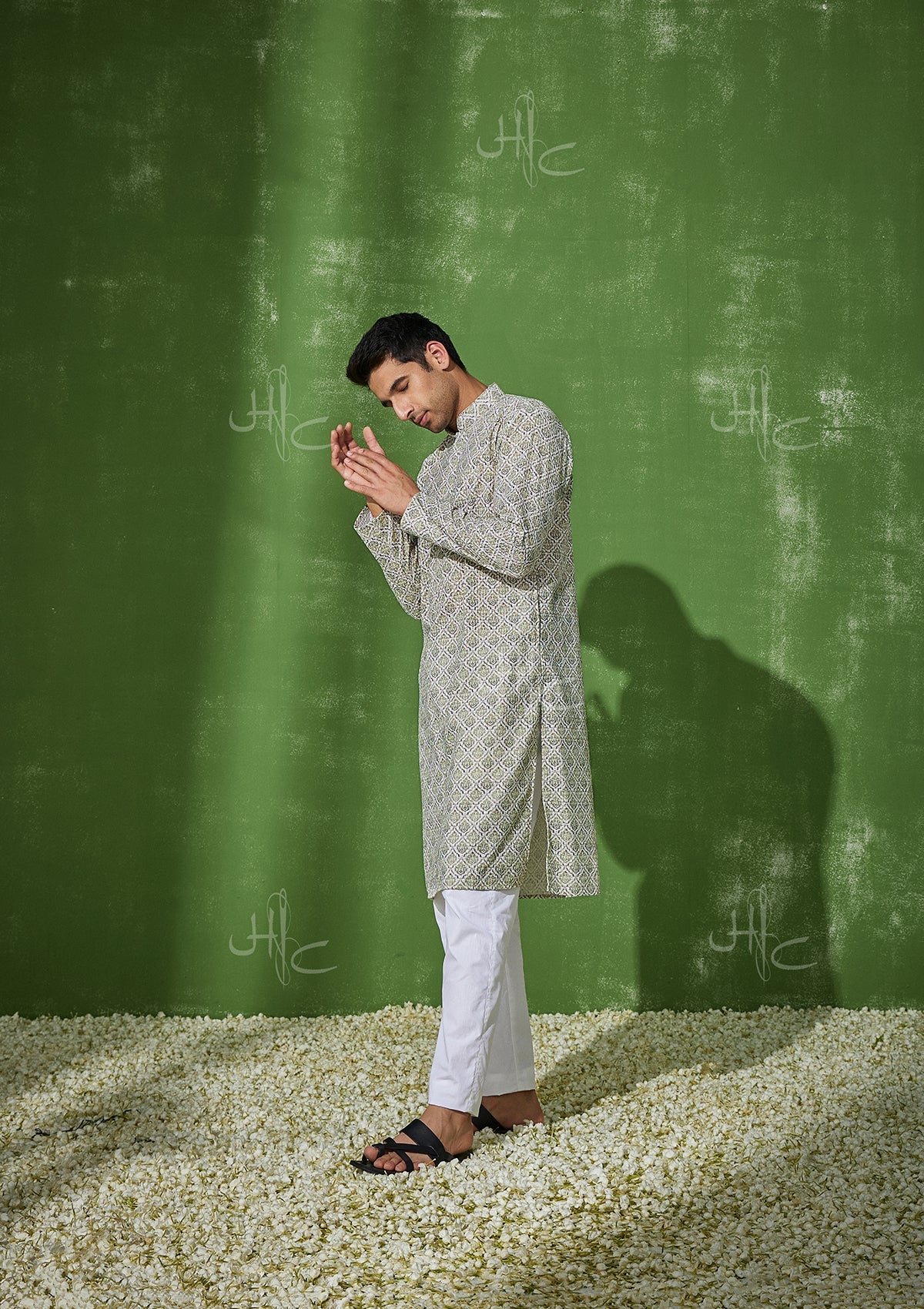 HOC Zaman Cotton Straight Men's Kurta - Image 3