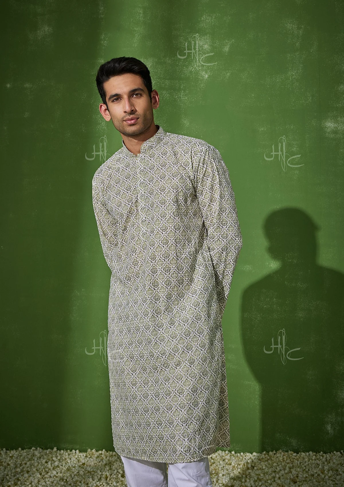 HOC Zaman Cotton Straight Men's Kurta - Image 4